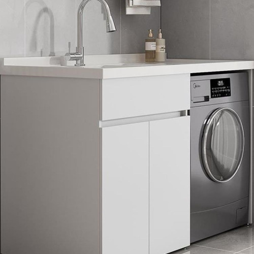 蜂窩鋁陽台洗衣櫃伴侶組合滾筒洗衣機櫃一體洗衣池台帶搓板 蜂窩鋁陽台洗衣櫃伴侶組合滾筒洗衣機櫃一體洗衣池台帶搓板