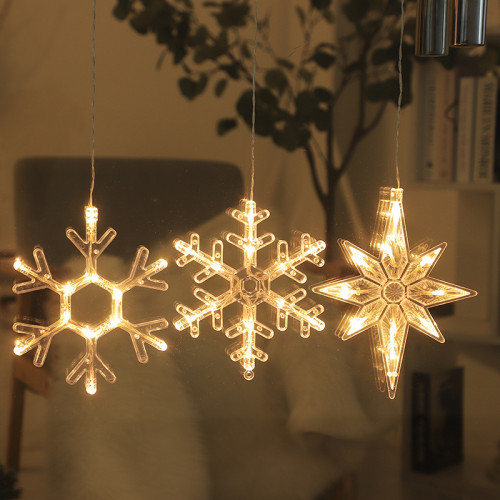 嚴選燈串聖誕節日裝飾吸盤燈店鋪櫥窗布置麋鹿鈴鐺房間窗簾派對 嚴選燈串聖誕節日裝飾吸盤燈店鋪櫥窗布置麋鹿鈴鐺房間窗簾派對