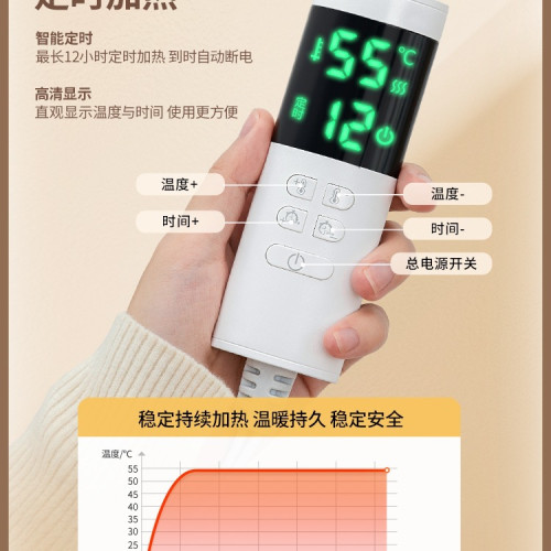 冬天加熱暖身毯蓋腿桌下暖腳護膝電熱毯辦公室加熱坐墊暖被窩 冬天加熱暖身毯蓋腿桌下暖腳護膝電熱毯辦公室加熱坐墊暖被窩