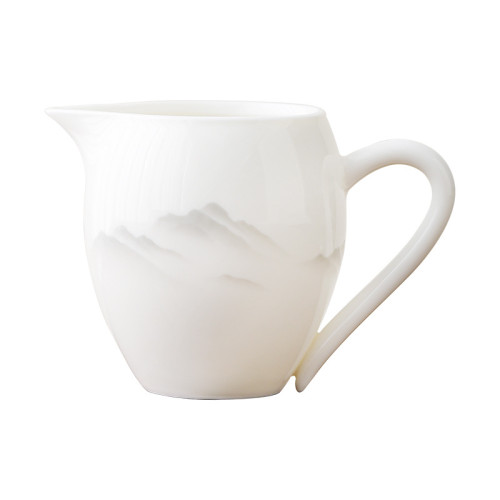 羊脂玉瓷美人公道杯德化白瓷陶瓷茶壺分茶器功夫茶具勻茶杯分茶器 羊脂玉瓷美人公道杯德化白瓷陶瓷茶壺分茶器功夫茶具勻茶杯分茶器