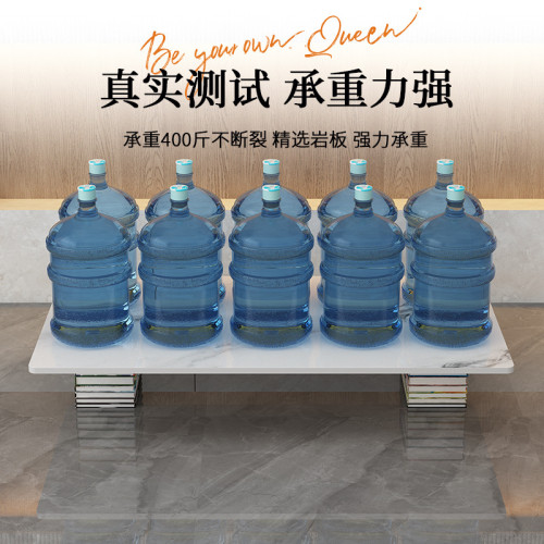 巖板台面桌面大理石餐桌台面板桌面板石英石廚房茶幾訂 製茶