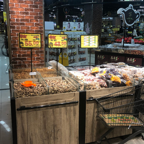 倉庫標識牌超市牌貨架展示牌落地支架立式a4生鮮標價牌