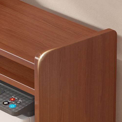 桌面上打印機置物架多功能雙層收納整理辦公文件小型家用加高架子 桌面上打印機置物架多功能雙層收納整理辦公文件小型家用加高架子