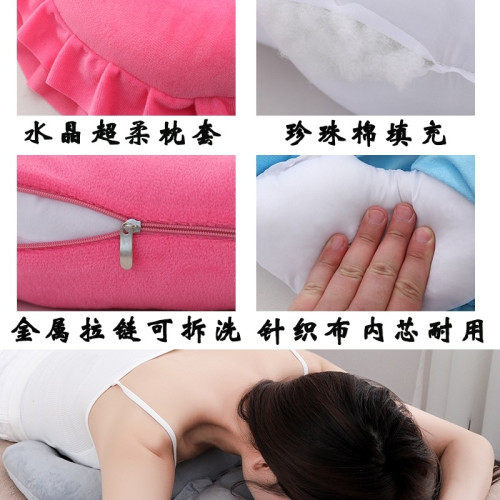 趴枕美容院u型枕可拆洗按摩床頭枕美容床洞臉墊乳膠枕頭u形枕 趴枕美容院u型枕可拆洗按摩床頭枕美容床洞臉墊乳膠枕頭u形枕