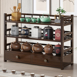 茶杯架子茶具茶器收納架茶桌紫砂壺擺放架桌面上博古架小型置物架