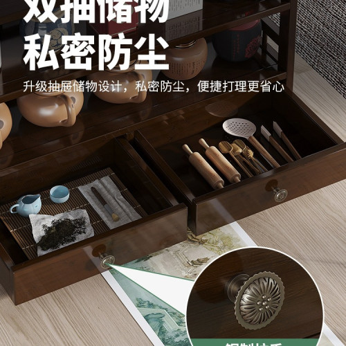 茶杯架子茶具茶器收納架茶桌紫砂壺擺放架桌面上博古架小型置物架 茶杯架子茶具茶器收納架茶桌紫砂壺擺放架桌面上博古架小型置物架