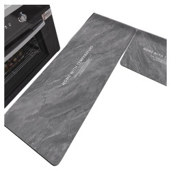 矽藻泥廚房地墊防滑防水防油耐髒腳墊子家用可擦免洗門口地毯