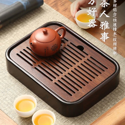 茶盤2025新款家用小型乾泡儲水茶具茶海辦公室用茶台茶托盤