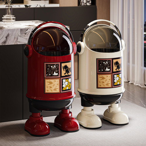 廚房垃圾桶帶蓋家用客廳臥室高級感輕奢高檔大號大容量高顔值紙簍 廚房垃圾桶帶蓋家用客廳臥室高級感輕奢高檔大號大容量高顔值紙簍