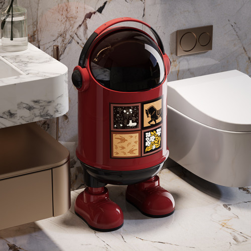 廚房垃圾桶帶蓋家用客廳臥室高級感輕奢高檔大號大容量高顔值紙簍 廚房垃圾桶帶蓋家用客廳臥室高級感輕奢高檔大號大容量高顔值紙簍