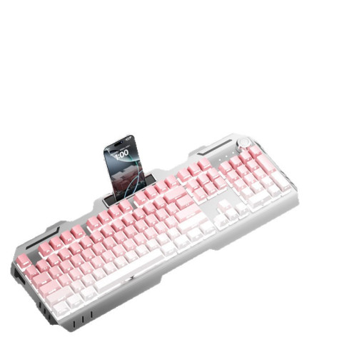 黑莓側刻金屬鍵盤滑鼠套裝有線機械手感桌上型電腦鍵鼠電競遊戯專用 黑莓側刻金屬鍵盤滑鼠套裝有線機械手感桌上型電腦鍵鼠電競遊戯專用