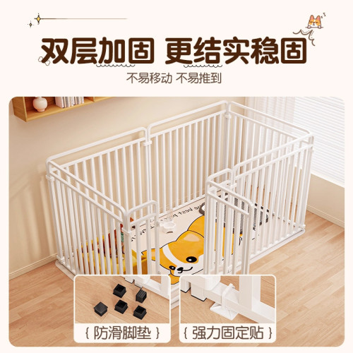 狗狗室內大型犬狗籠寵物圍欄中小型犬金毛邊牧柯基用柵欄狗窩厠所 狗狗室內大型犬狗籠寵物圍欄中小型犬金毛邊牧柯基用柵欄狗窩厠所