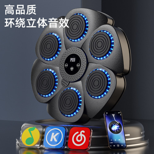 手套智能音樂拳擊機靶運動健身訓練器材家用鍛鍊牆 手套智能音樂拳擊機靶運動健身訓練器材家用鍛鍊牆