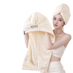 2025新款加厚乾髮帽子吸水速乾女士毛巾洗頭髮包頭巾浴帽加長