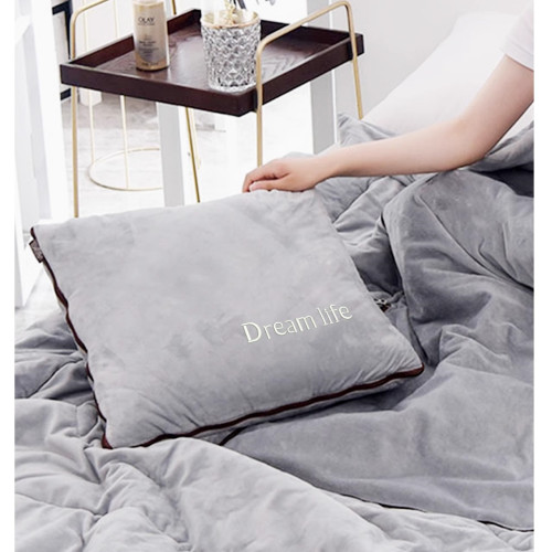 抱枕被子兩用加厚珊瑚絨冬季辦公室午睡毯車用二合一折曡刺綉定 抱枕被子兩用加厚珊瑚絨冬季辦公室午睡毯車用二合一折曡刺綉定