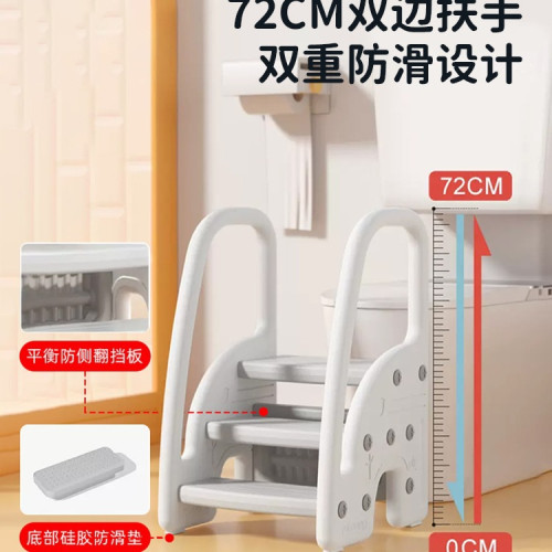 寶寶洗手台階凳兒童墊腳凳嬰幼兒洗臉樓梯洗漱台踩凳腳踏增高 寶寶洗手台階凳兒童墊腳凳嬰幼兒洗臉樓梯洗漱台踩凳腳踏增高