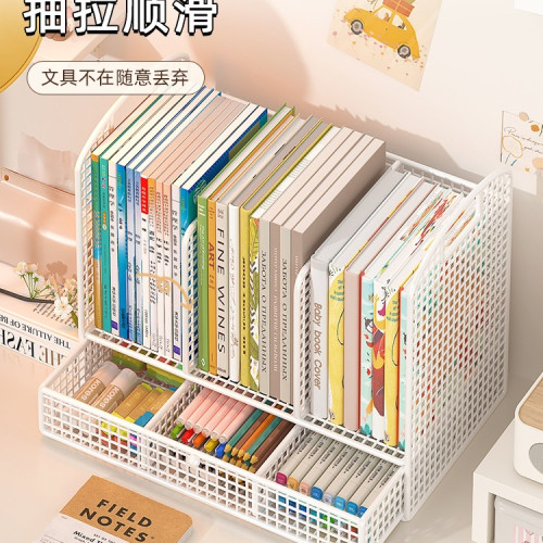 書本書立收納架宿舍家用桌面書桌辦公室立式文件置物架文件盒書架 書本書立收納架宿舍家用桌面書桌辦公室立式文件置物架文件盒書架