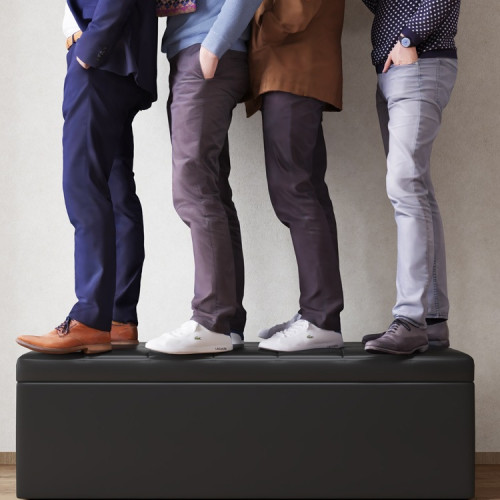 服裝店沙發凳長凳儲物試衣間凳子休息凳鞋店換鞋凳長條腳凳小沙發