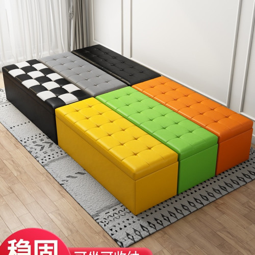 服裝店沙發凳長凳儲物試衣間凳子休息凳鞋店換鞋凳長條腳凳小沙發