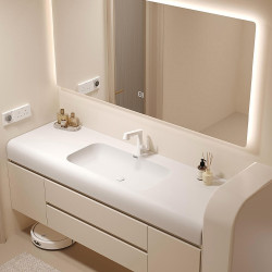 2025新款浴室櫃組合一體盆衛浴洗手台洗臉臉盆櫃衛生間洗漱池台盆