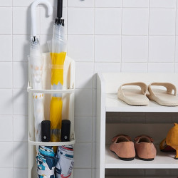 2025壁掛雨繖收納架家用北歐免打孔放繖置物架入戶門口雨繖架