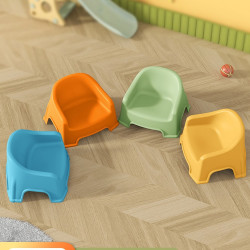 兒童塑膠小凳子靠背椅加厚寶寶沙發餐椅幼兒小椅子防滑板凳洗澡凳