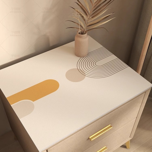 2025新款臥室床頭櫃蓋布墊子台面保護墊輕奢感桌面防水桌布 2025新款臥室床頭櫃蓋布墊子台面保護墊輕奢感桌面防水桌布