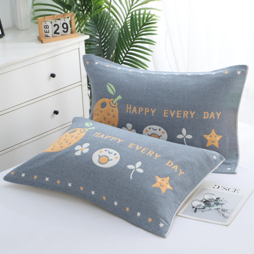 純棉枕巾加厚紗布情侶枕頭巾一對裝成人加大四季單人枕芯蓋巾 純棉枕巾加厚紗布情侶枕頭巾一對裝成人加大四季單人枕芯蓋巾