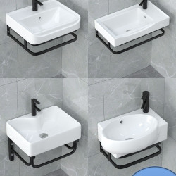 衛生間洗臉盆櫃組合洗手盆單盆洗漱台洗手台小戶型臉盆陶瓷小水盆