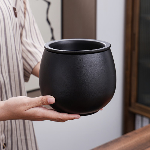 乾溼分離陶瓷茶渣缸桌面家用帶過濾水盂茶台廢水桶菸灰缸茶道配件 乾溼分離陶瓷茶渣缸桌面家用帶過濾水盂茶台廢水桶菸灰缸茶道配件