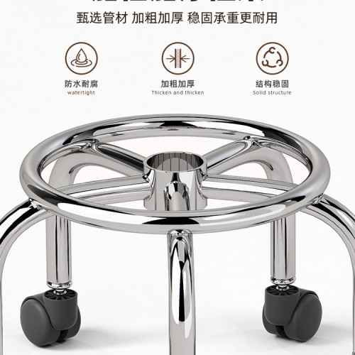 滑輪矮凳美縫兒童帶娃學步美甲圓凳萬向輪帶輪小凳子家用移動 滑輪矮凳美縫兒童帶娃學步美甲圓凳萬向輪帶輪小凳子家用移動