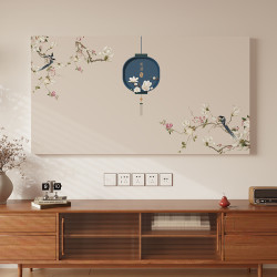 電視機罩防塵罩彈力全包蓋布556575新款家用掛式液晶電視套保護罩