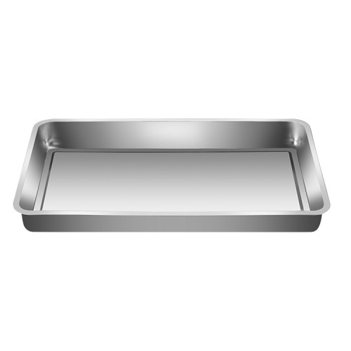 方盤不鏽鋼盤子長方形蒸飯盤燒烤盤商用家用鐵盤餐盤菜盤托盤 方盤不鏽鋼盤子長方形蒸飯盤燒烤盤商用家用鐵盤餐盤菜盤托盤