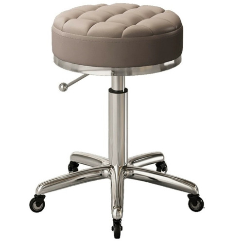 美容凳子滑輪美容院理髮店椅轉椅圓凳大工凳升降家用美髮美甲 美容凳子滑輪美容院理髮店椅轉椅圓凳大工凳升降家用美髮美甲