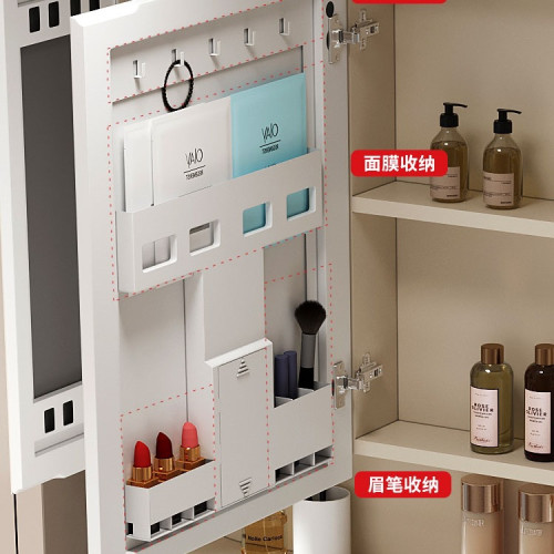 落地式太空鋁浴室櫃組合陶瓷一體盆洗臉盆洗手盆櫃美妝洗漱台鏡櫃 落地式太空鋁浴室櫃組合陶瓷一體盆洗臉盆洗手盆櫃美妝洗漱台鏡櫃