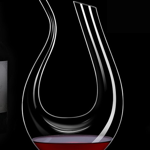 醒酒器水晶玻璃帶把醒酒器無鉛紅酒分酒器紅酒壺紅酒瓶家用歐式 醒酒器水晶玻璃帶把醒酒器無鉛紅酒分酒器紅酒壺紅酒瓶家用歐式