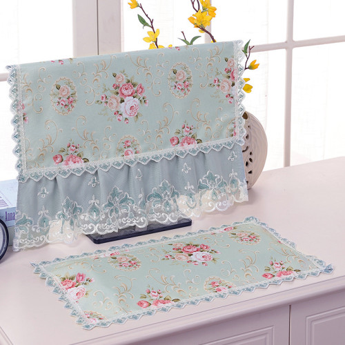 蓋電腦套罩保護套顯示器蓋布桌上型防塵罩電腦布桌新款的防塵遮塵布 蓋電腦套罩保護套顯示器蓋布桌上型防塵罩電腦布桌新款的防塵遮塵布