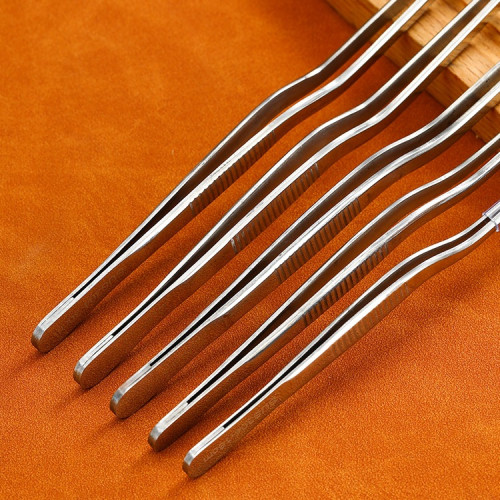 304不鏽鋼擺盤鑷子廚師裝盤冷菜夾西餐分子料理造型裝飾工具 304不鏽鋼擺盤鑷子廚師裝盤冷菜夾西餐分子料理造型裝飾工具