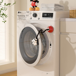 滾筒洗衣機門通風固定器門支架子防撞限位器卡扣門擋防黴吸盤2297