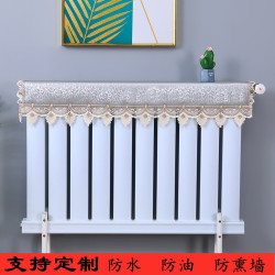 暖氣片罩遮擋新款裝飾家用防水防油防燻牆罩子立式鑄鐵半包防塵罩