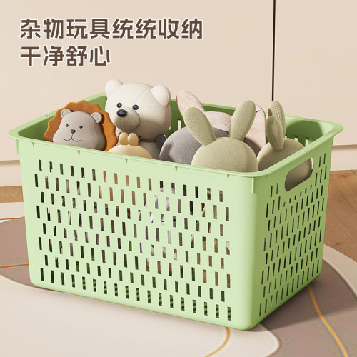 家用零食雜物收納箱塑膠置物籃廚房櫥櫃儲物箱宿舍整理筐子 家用零食雜物收納箱塑膠置物籃廚房櫥櫃儲物箱宿舍整理筐子