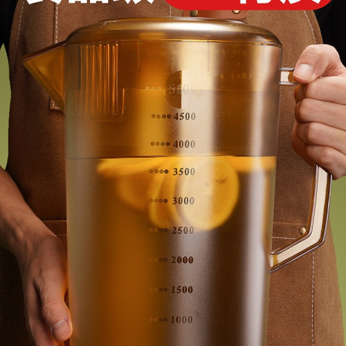 大容量塑膠冷水壺商用奶茶店泡茶桶亞克力涼水壺紥壺耐熱泡茶壺無 大容量塑膠冷水壺商用奶茶店泡茶桶亞克力涼水壺紥壺耐熱泡茶壺無