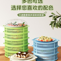 菜罩飯罩廚房賸菜多層透氣收納家用防塵防蟲蠅蓋食物罩遮塵罩