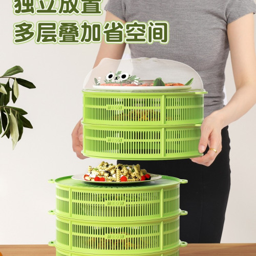 菜罩飯罩廚房賸菜多層透氣收納家用防塵防蟲蠅蓋食物罩遮塵罩 菜罩飯罩廚房賸菜多層透氣收納家用防塵防蟲蠅蓋食物罩遮塵罩