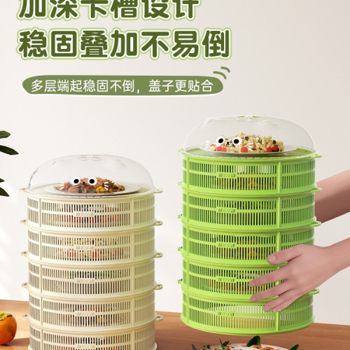 菜罩飯罩廚房賸菜多層透氣收納家用防塵防蟲蠅蓋食物罩遮塵罩 菜罩飯罩廚房賸菜多層透氣收納家用防塵防蟲蠅蓋食物罩遮塵罩