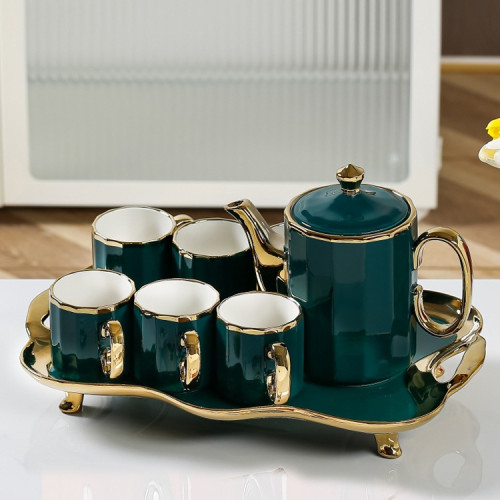 茶具套裝2025新款輕奢陶瓷水杯茶壺杯具茶杯家用客廳待客水具 茶具套裝2025新款輕奢陶瓷水杯茶壺杯具茶杯家用客廳待客水具