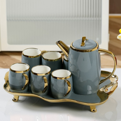 茶具套裝2025新款輕奢陶瓷水杯茶壺杯具茶杯家用客廳待客水具 茶具套裝2025新款輕奢陶瓷水杯茶壺杯具茶杯家用客廳待客水具