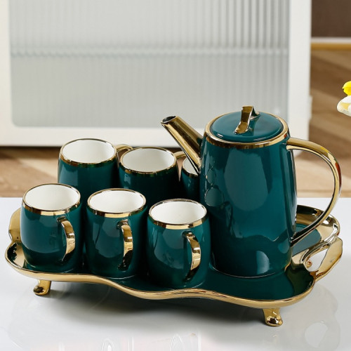 茶具套裝2025新款輕奢陶瓷水杯茶壺杯具茶杯家用客廳待客水具 茶具套裝2025新款輕奢陶瓷水杯茶壺杯具茶杯家用客廳待客水具