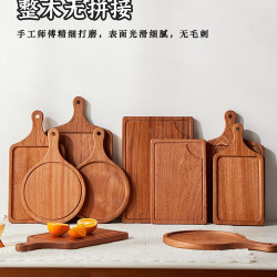 烏檀木牛排板木製餐盤披薩盤西餐盤麵包板壽司家用牛排盤牛排砧板