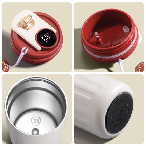 智能保溫咖啡杯開業活動水杯定 做伴手禮杯子刻 智能保溫咖啡杯開業活動水杯定 做伴手禮杯子刻